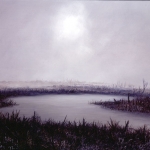 Serie Ceniza húmeda. 1992. Óleo / tela  89 x 116 cm